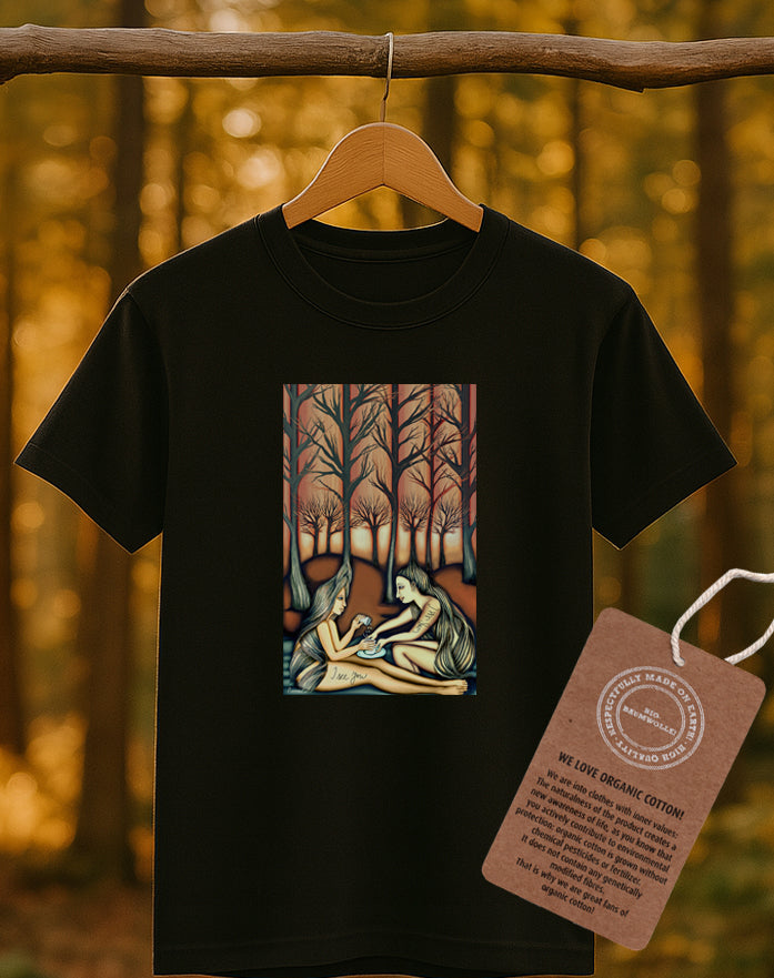 Les - Ritual - I see you / BIO&FAIR trade tričko dámské/černé