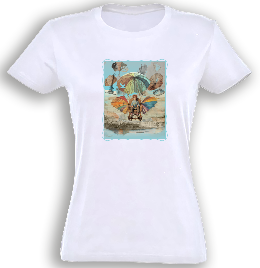 Legenda / Premium tričko dámské/bílé