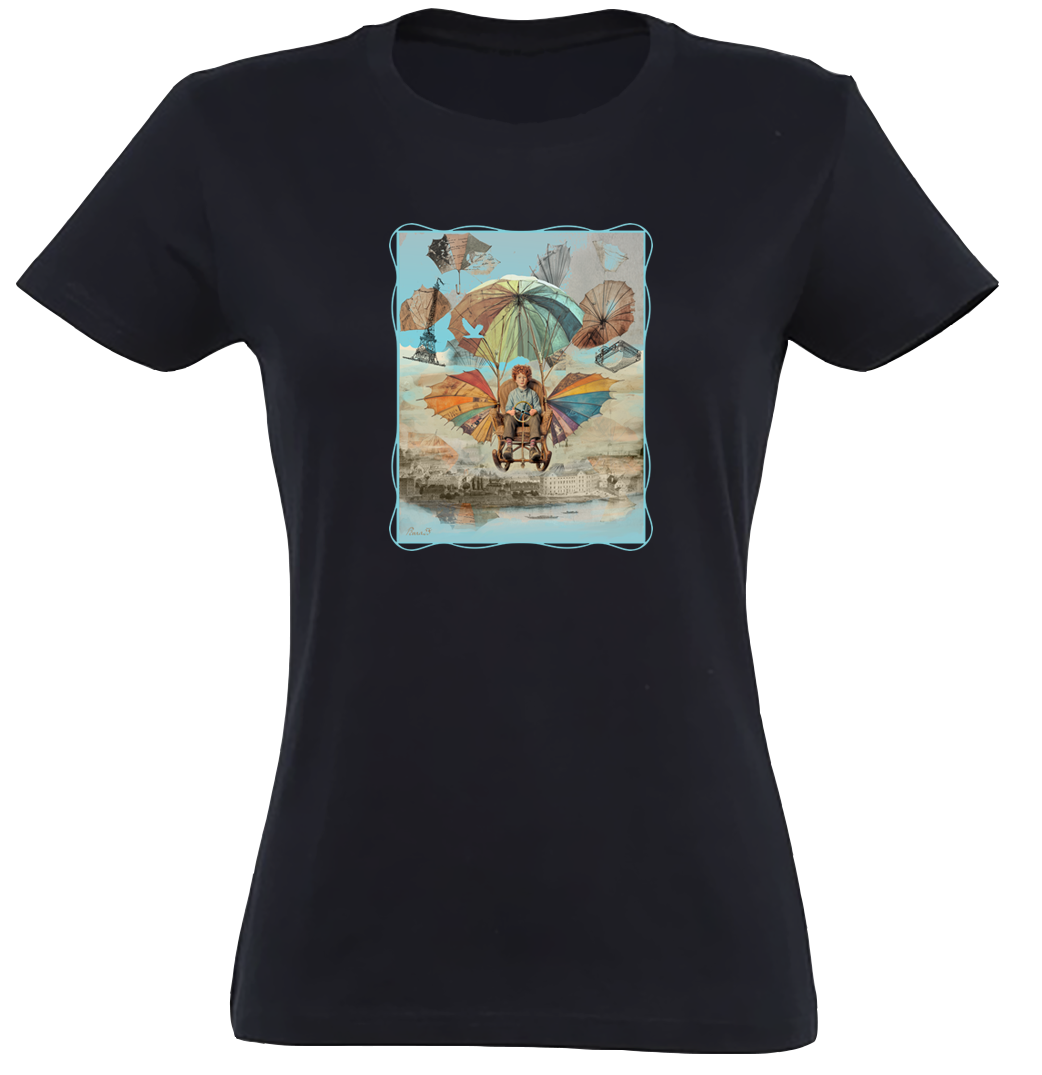 Legenda / Premium tričko dámské/černé