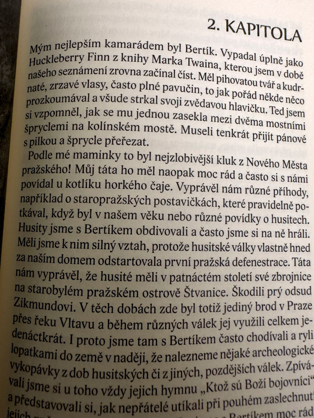 Kniha Legenda ze staré Prahy / O Bertíkovi