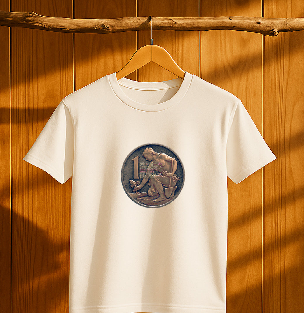 Koruna - měď / Premium pánské/ bílé