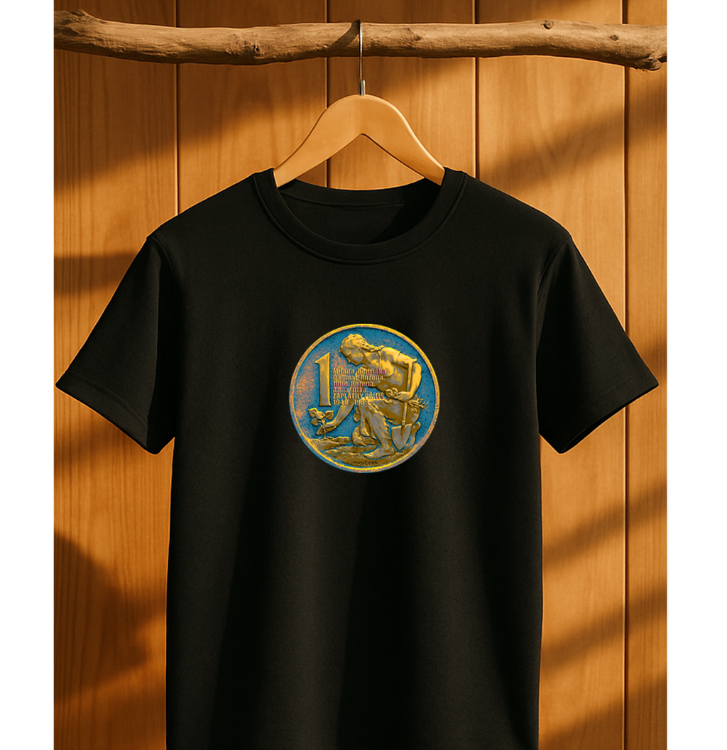 Koruna - modrožlutá/ Premium pánské/ černé