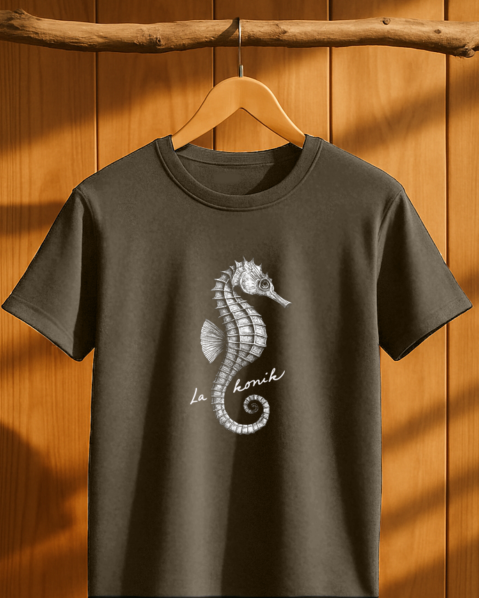 Lakonik/ Premium tričko dámské/khaki