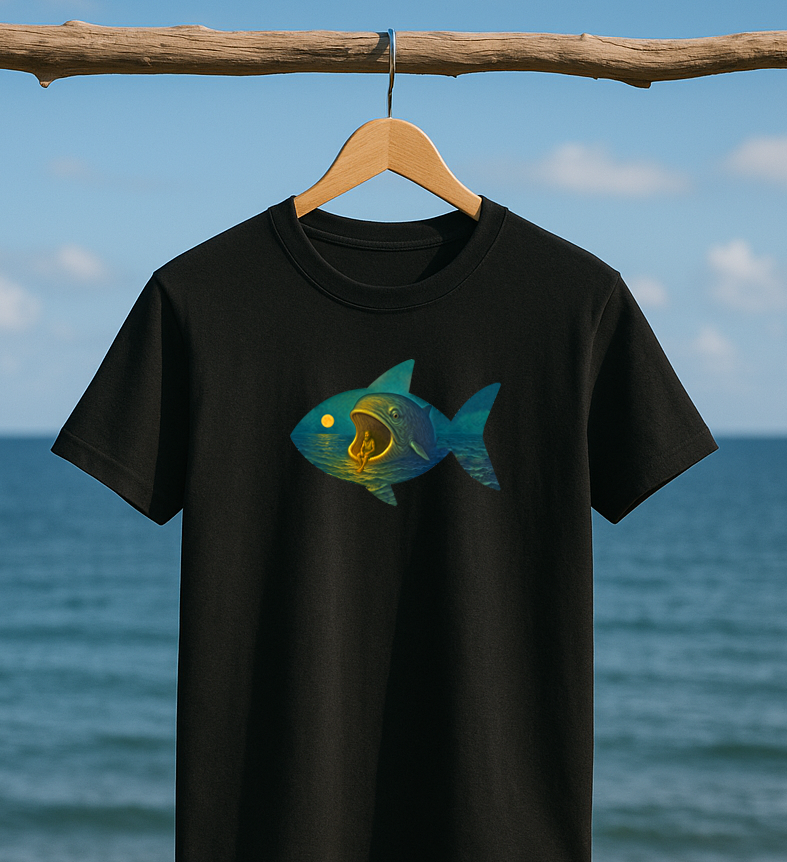 Ryba - Trosečník/ Premium pánské černé