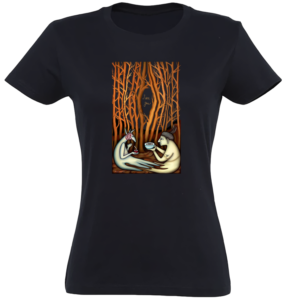 Les - Totem - I see you / Premium tričko dámské/černé