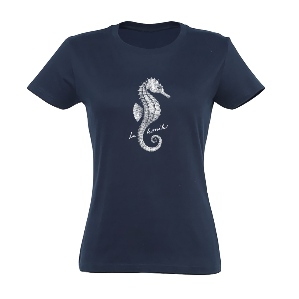 Lakonik/ Premium tričko dámské/denim