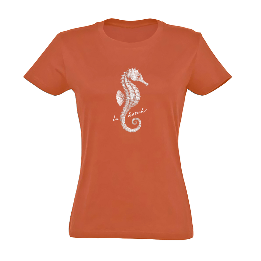 Lakonik/ Premium tričko dámské/oranžové