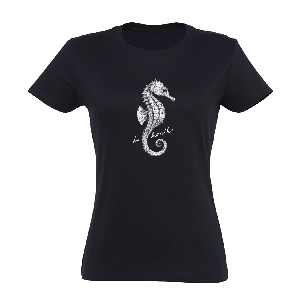 Lakonik/ Premium tričko dámské/černé