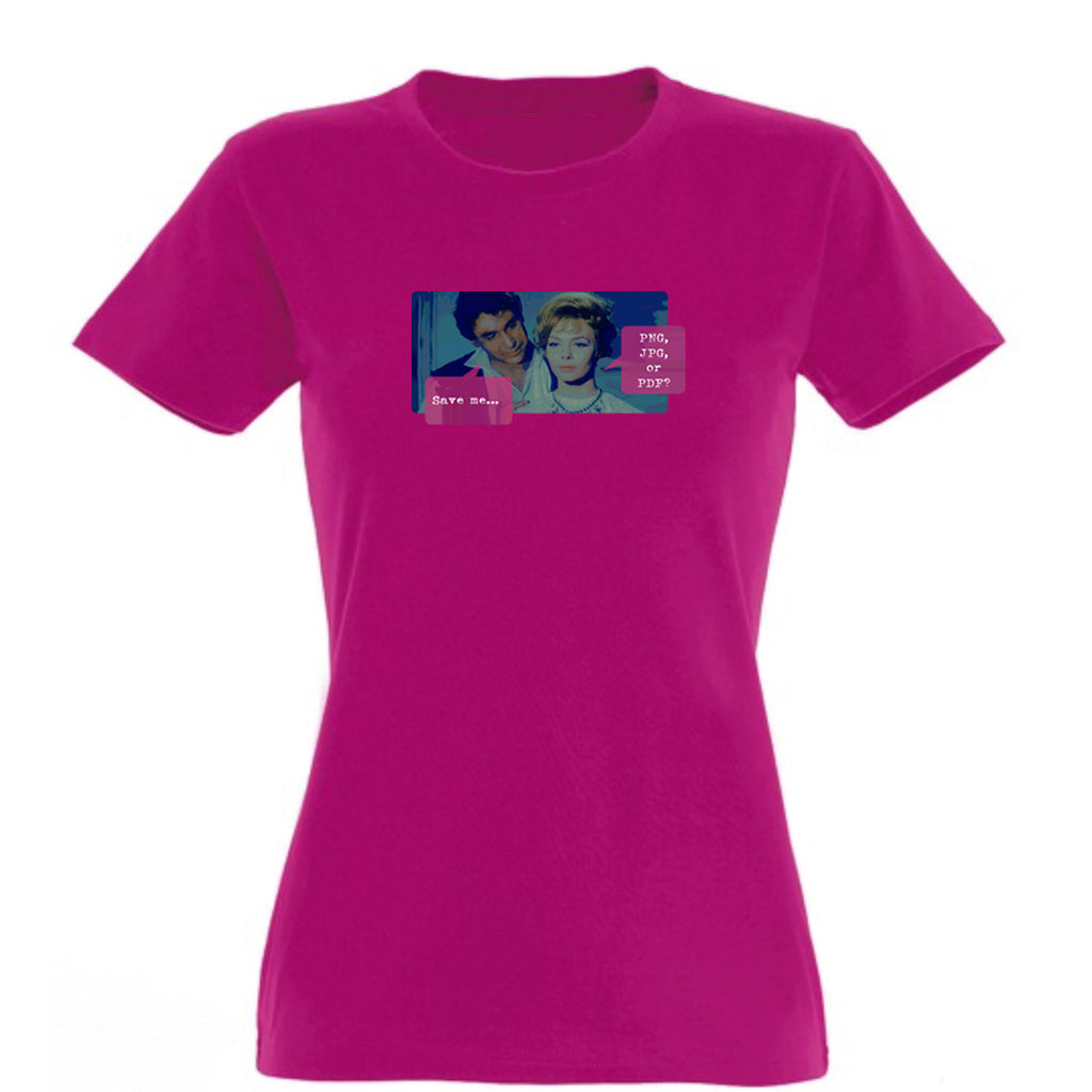 Save me / Premium tričko dámské/fuchsiová