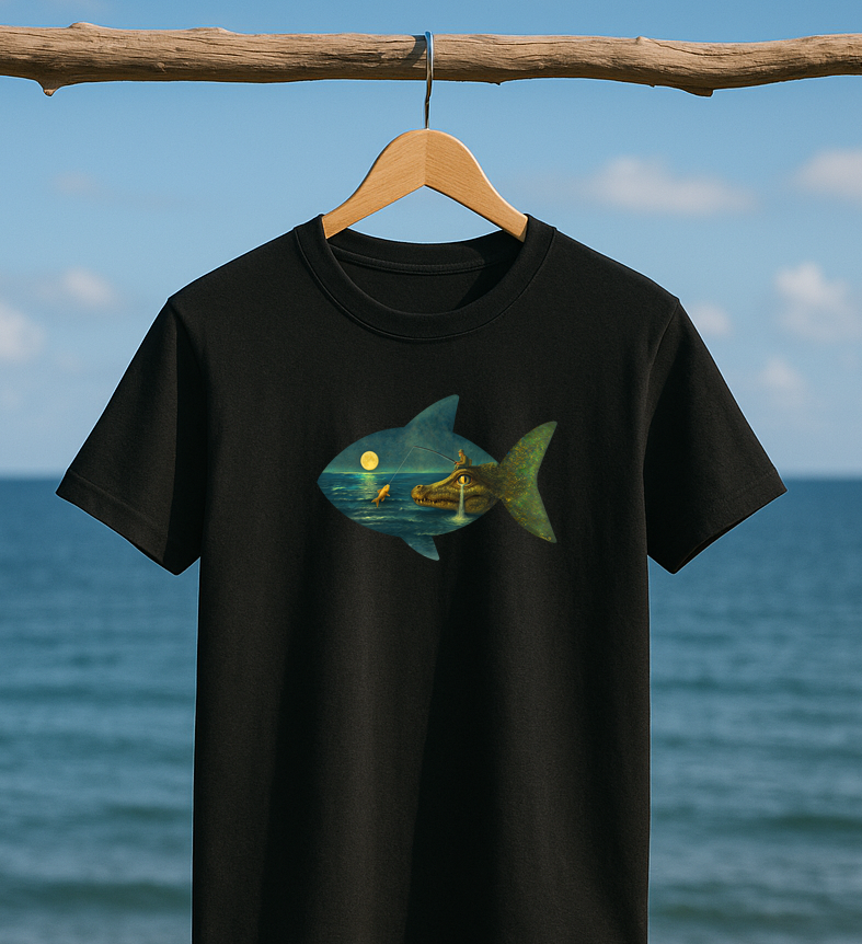 Ryba - Zlatá rybka/ Premium pánské černé