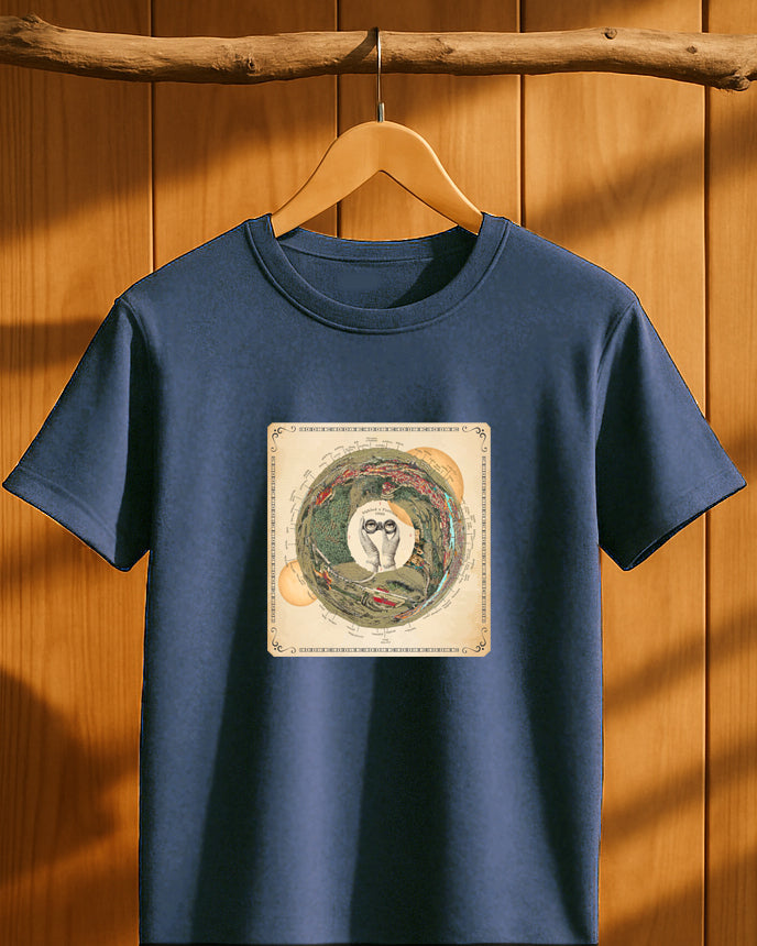 Petřín 1900 - mapa béžová/ Premium pánské - unisex/ denim