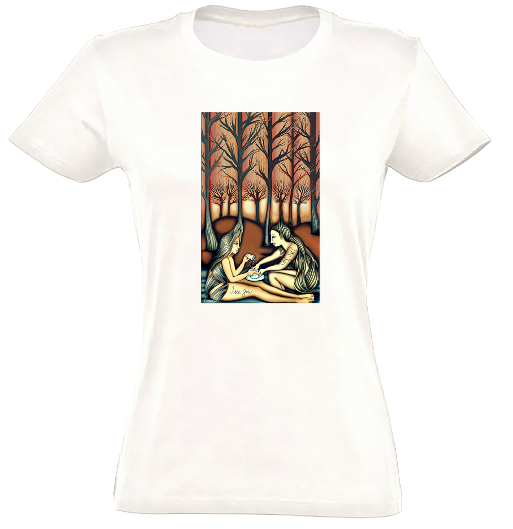 Les - Ritual - I see you / Premium tričko dámské/bílé