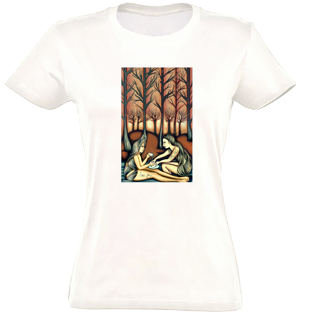 Les - Ritual - I see you / Premium tričko dámské/bílé