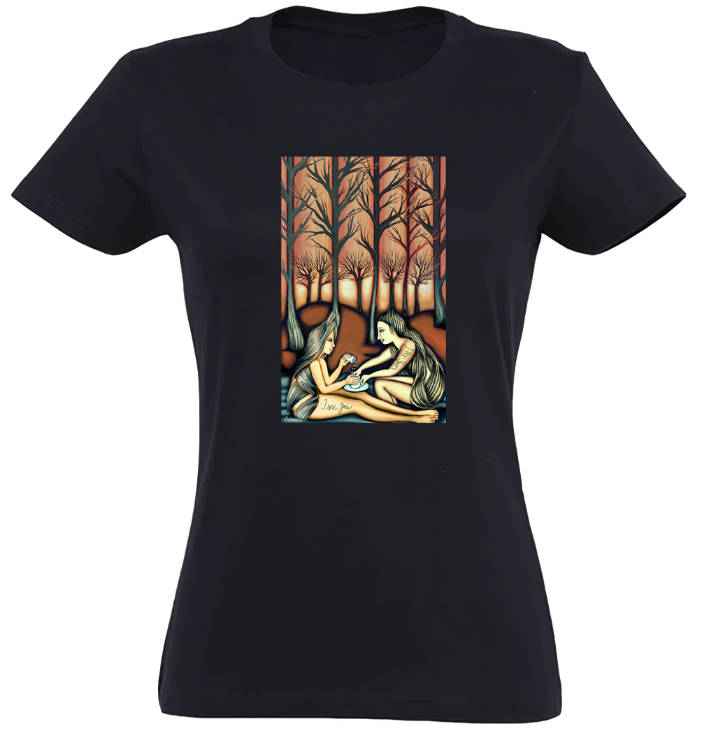 Les - Ritual - I see you / Premium tričko dámské/černé