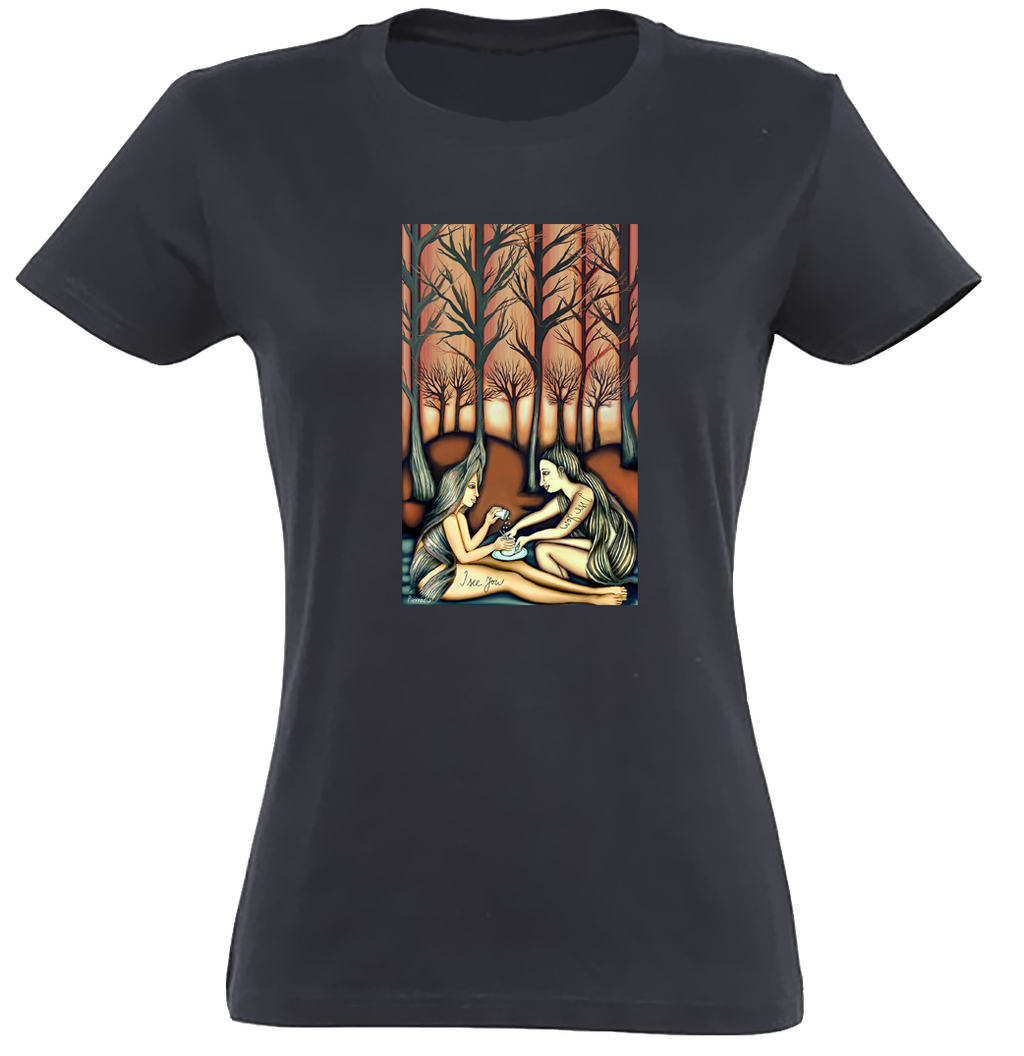 Les - Ritual - I see you / Premium tričko dámské/tmavě šedá