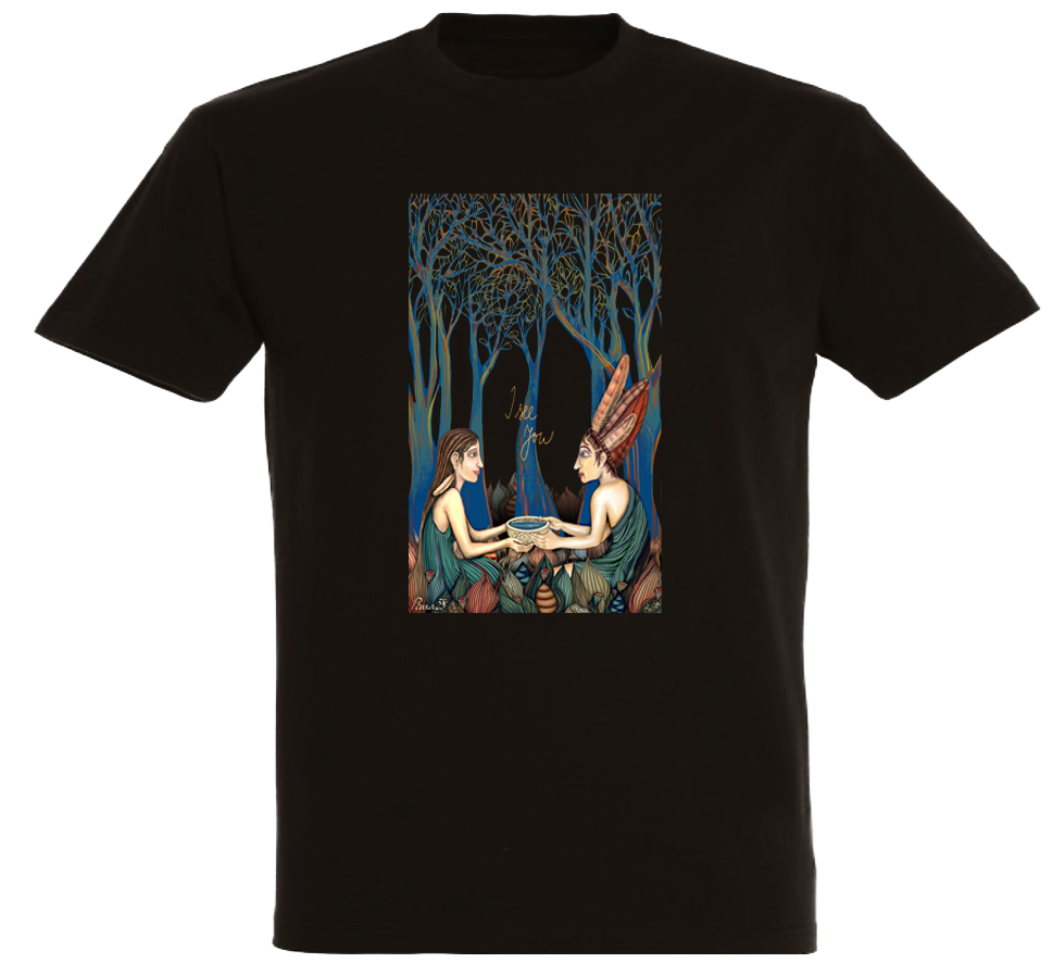 Les - Psychedelic - I see you/ Premium pánské černé