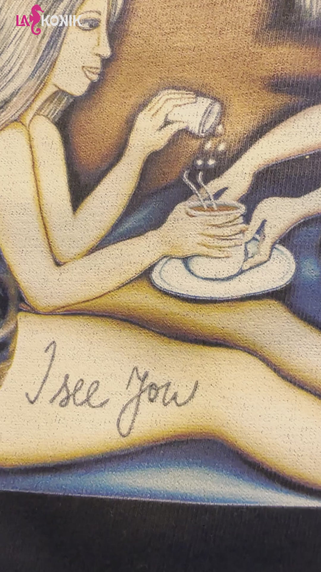 Les - Ritual - I see you / Premium tričko dámské/tmavě šedá